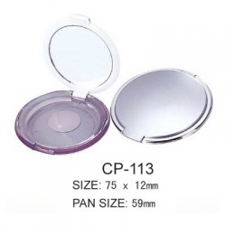 Round Cosmetic Compact CP-113