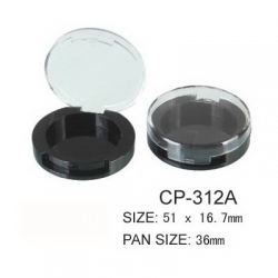 Round Cosmetic Compact CP-312A