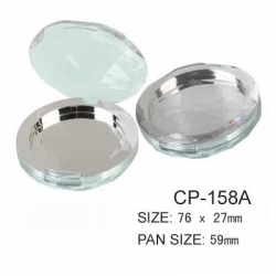Round Cosmetic Compact CP-158A
