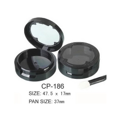 Round Cosmetic Compact CP-186