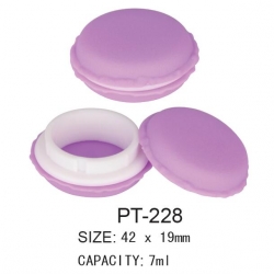 Plastic Cosmetic Round Pot