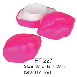 Plastic Cosmetic Pot Container