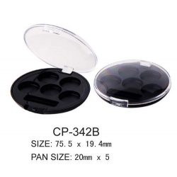 Round Cosmetic Compact CP-342B