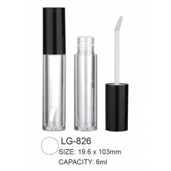 Plastic Cosmetic Round Lipgloss Container