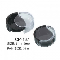 Round Cosmetic Compact CP-137