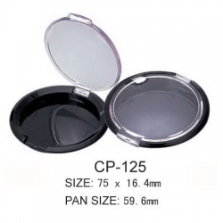 Round Cosmetic Compact CP-125