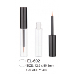 Round Empty Liquid Eyeliner Tube