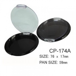 Round Cosmetic Compact CP-174A