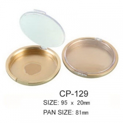 Round Cosmetic Compact CP-129