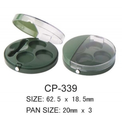 Round Cosmetic Compact CP-339