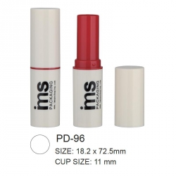 Empty Round Lipstick Container