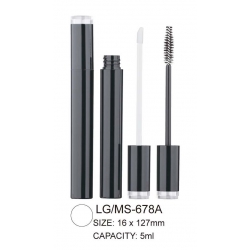 Empty mascara lip gloss tubes