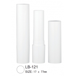 White Lip Balm Tubes and Caps