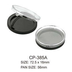 New Round Clear Empty Cosmetic Compacts