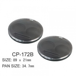 Round Cosmetic Compact CP-172B