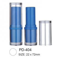 Round Plastic Lipstick Container