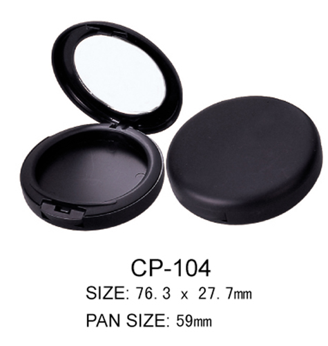 Round Cosmetic Compact CP-104