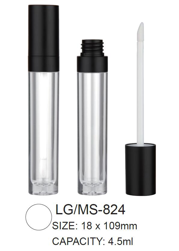 Plastic Cosmetic Round Lipgloss/Mascara Container