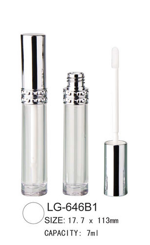 Round Lip Gloss Case LG-646B1