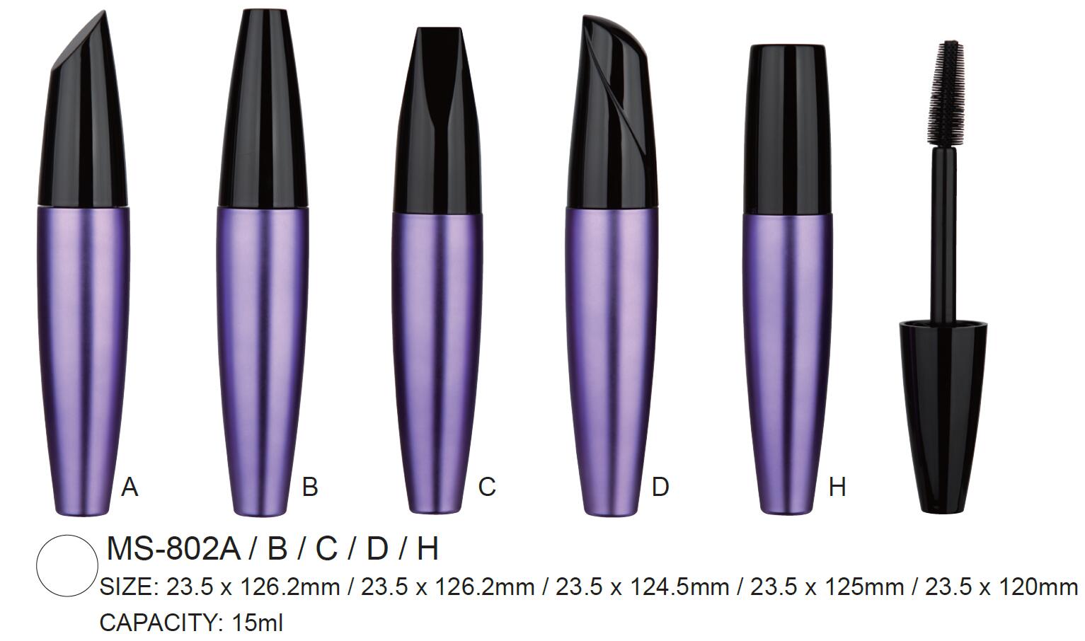 Plastic Cosmetic Mascara Packaging