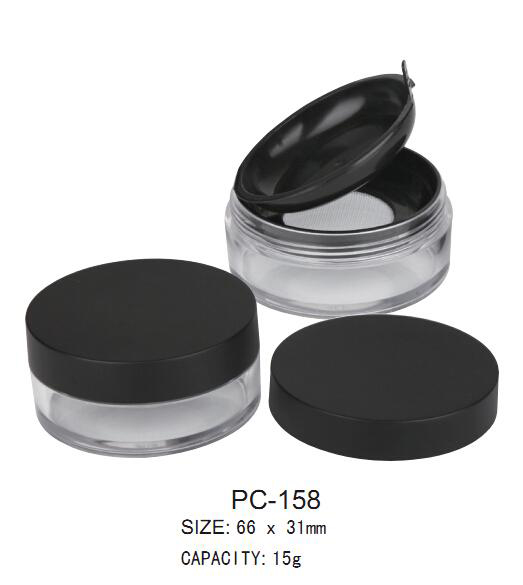 Plastic Loose Powder Jar