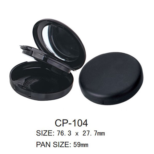 Round Cosmetic Compact CP-104