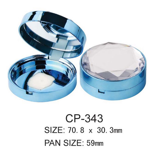 Round Cosmetic Compact CP-343