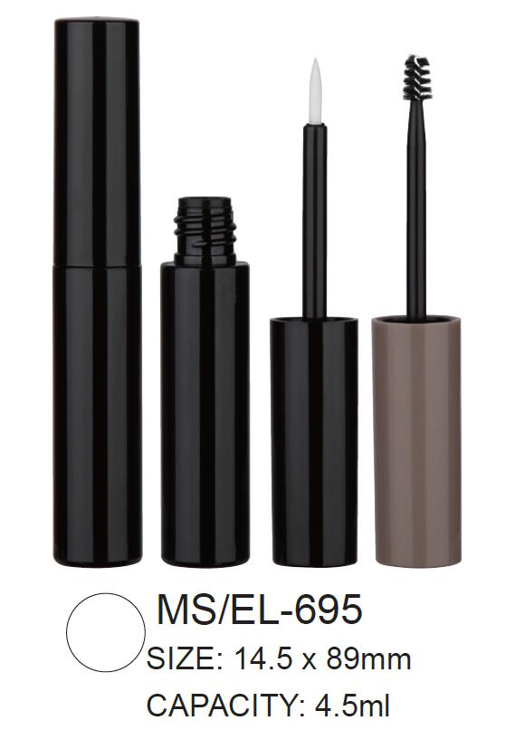 Plastic Cosmetic Round Mascara/Eyeliner Container