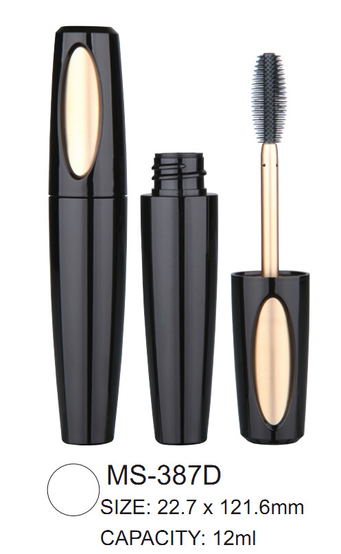 Round Plastic empty Mascara case