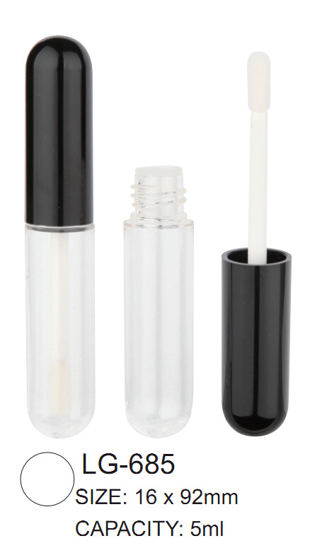 Plastic Cosmetic  lip gloss Bottle