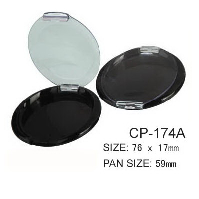 Round Cosmetic Compact CP-174A