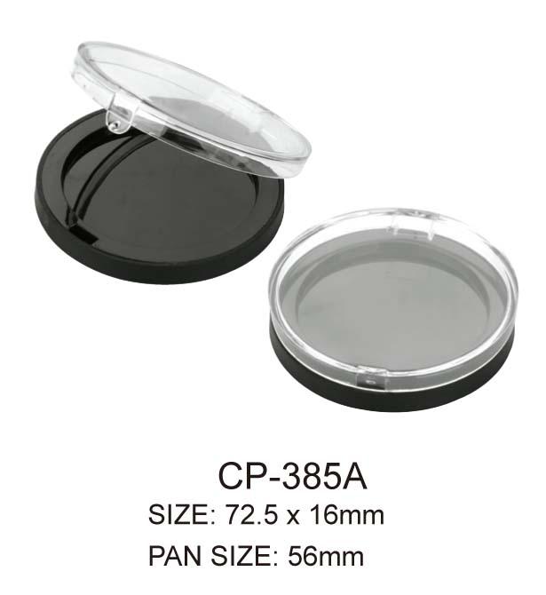 New Round Clear Empty Cosmetic Compacts