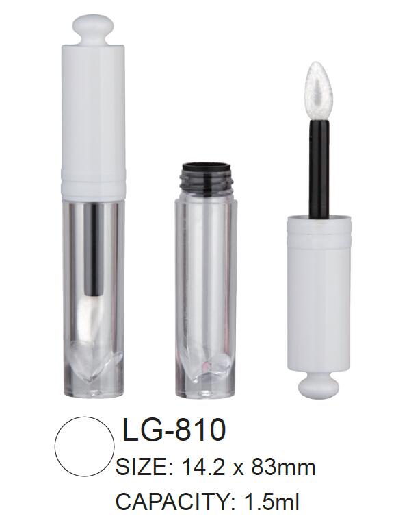 Plastic Cosmetic Round Lipgloss Container