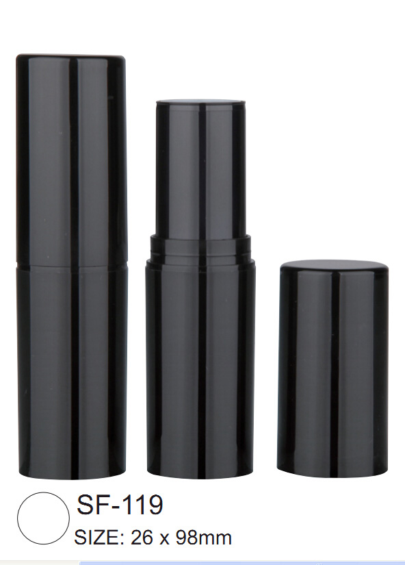 Round Plastic Lipstick Tube Container SF-119