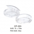 Round Cosmetic Compact CP-353