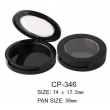 Round Cosmetic Compact CP-346