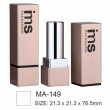 Aluminium Square Cosmetic Lipstick Case