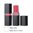 Square Shape Black Lip Balm Tubes