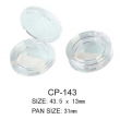 Round Cosmetic Compact CP-144