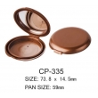 Round Cosmetic Compact CP-335