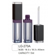 Plastic Cosmetic Square Lipgloss Container