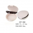 Round Cosmetic Compact CP-160