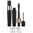 Dual Head Plastic Round Cosmetic Mascara/Eyeliner Container