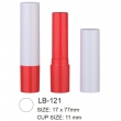 Plastic Round Cosmetic Lip Balm Container