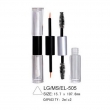 Dual Heads Lip Gloss Case LG-MS-EL-505