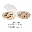Round Cosmetic Compact CP-342A
