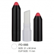 Round Plastic Lipstick Case